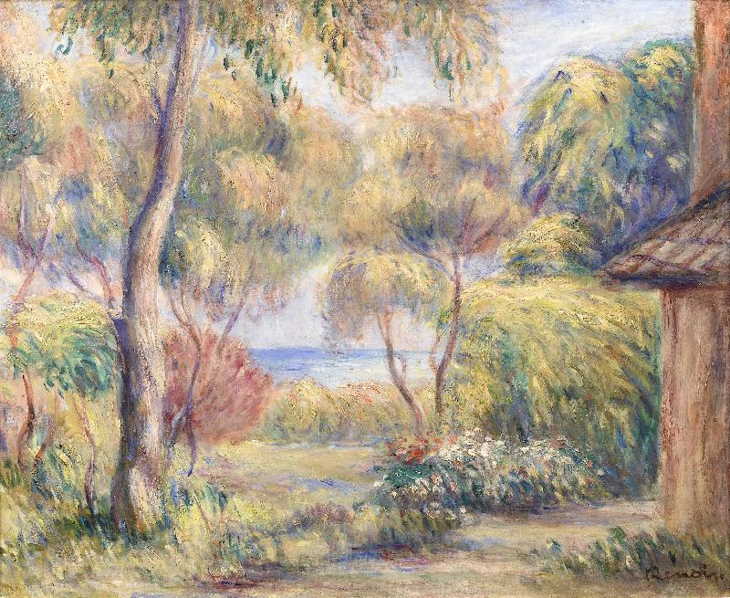 Pierre-Auguste Renoir Paysage a Cagnes France oil painting art